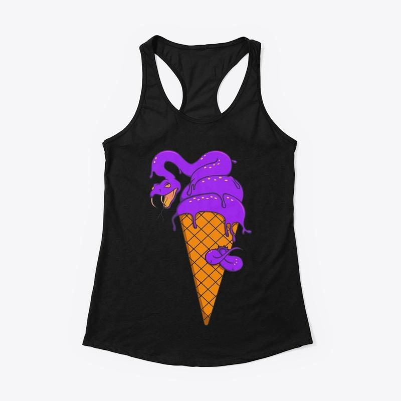 Purple Snake Era Women Tank Top